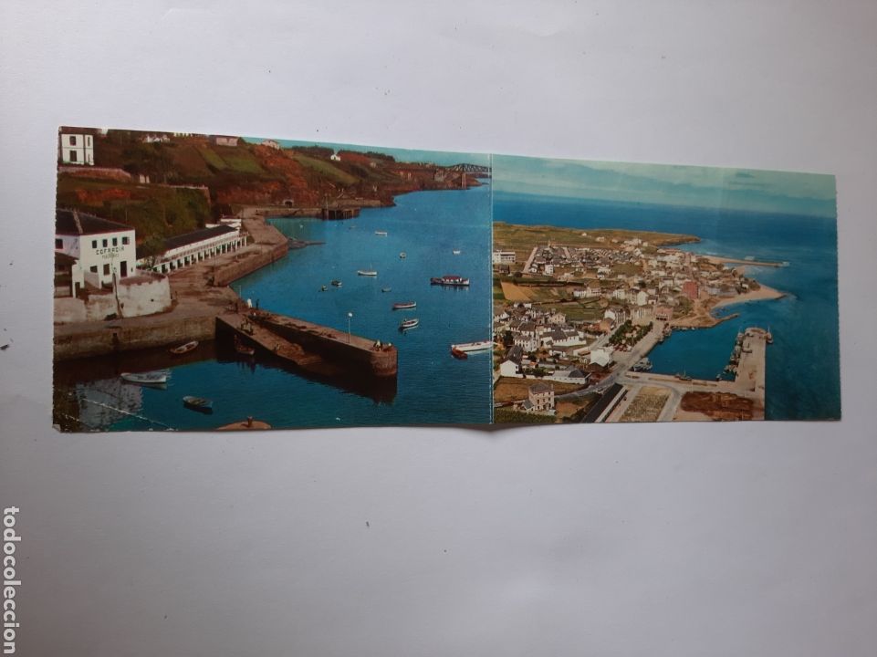 Colecionismo Cromos antigos: FOZ Y RIBADEO CROMO BELLEZAS DE GALICIA