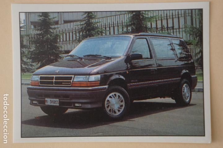 Coleccionismo Cromos antiguos: CROMO DE COCHES CHRYSLER SIN PEGAR N&ordm; 127 A&Ntilde;O 1994 DEL ALBUM AUTO 2000 DE SL ITALY