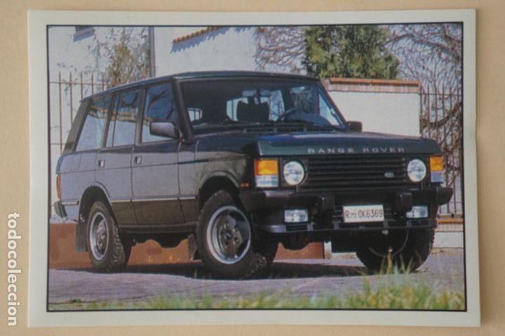 Coleccionismo cromos antiguos: CROMO DE COCHES RANGE ROVER SIN PEGAR N&ordm; 134 A&Ntilde;O 1994 DEL ALBUM AUTO 2000 DE SL ITALY
