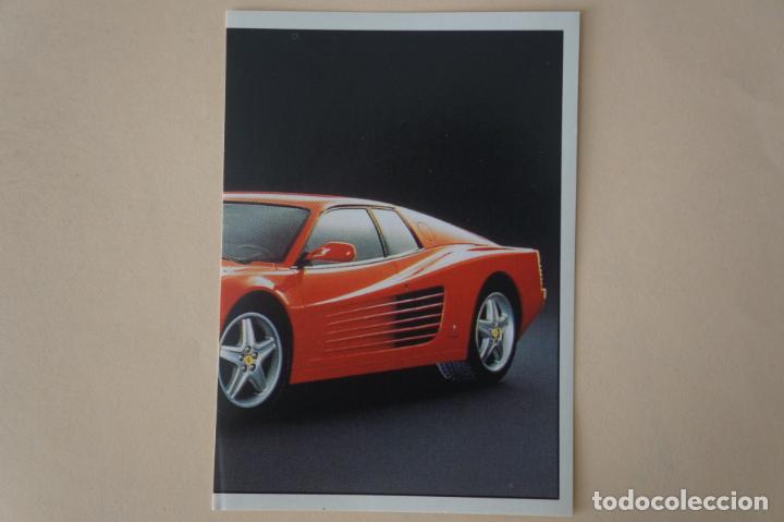 Coleccionismo cromos antiguos: CROMO DE COCHES FERRARI SIN PEGAR N&ordm; 174 A&Ntilde;O 1994 DEL ALBUM AUTO 2000 DE SL ITALY