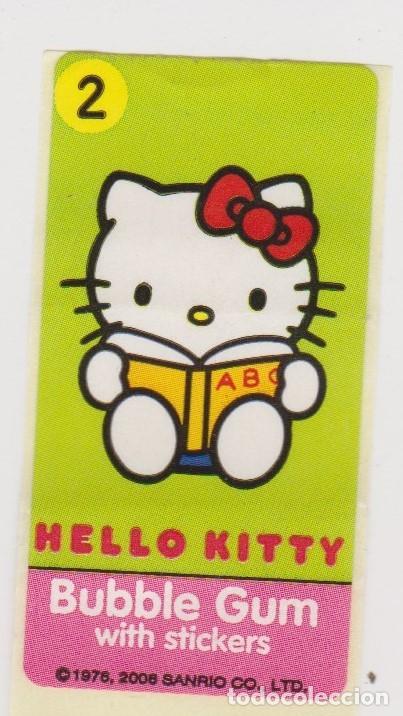 Coleccionismo cromos antiguos: chicle -- BUBBLE GUM -- HELLO KITTY -- N&ordm; 2 -- a&ntilde;o 2006 - Foto 1