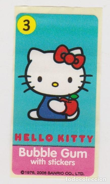Coleccionismo cromos antiguos: chicle -- BUBBLE GUM -- HELLO KITTY -- N&ordm; 3 -- a&ntilde;o 2006 - Foto 1