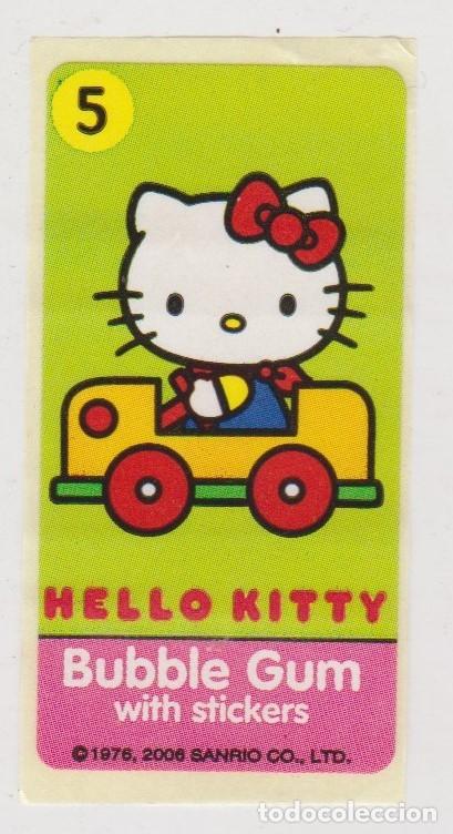 Coleccionismo cromos antiguos: chicle -- BUBBLE GUM -- HELLO KITTY -- N&ordm; 5 -- a&ntilde;o 2006 - Foto 1
