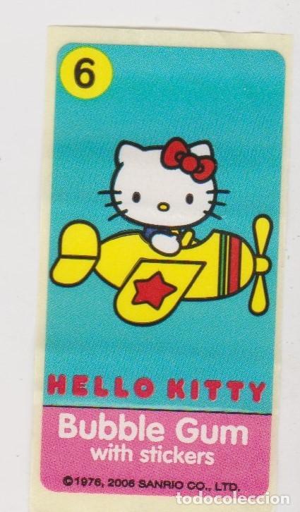Coleccionismo cromos antiguos: chicle -- BUBBLE GUM -- HELLO KITTY -- N&ordm; 6 -- a&ntilde;o 2006 - Foto 1