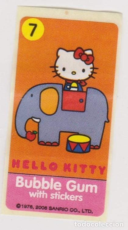 Coleccionismo cromos antiguos: chicle -- BUBBLE GUM -- HELLO KITTY -- N&ordm; 7 -- a&ntilde;o 2006 - Foto 1