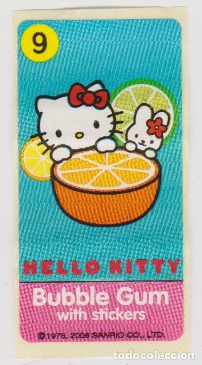 Coleccionismo cromos antiguos: chicle -- BUBBLE GUM -- HELLO KITTY -- N&ordm; 9 -- a&ntilde;o 2006 - Foto 1