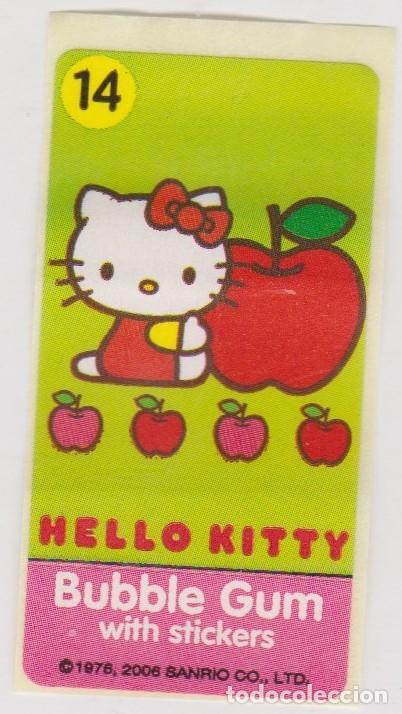 Coleccionismo cromos antiguos: chicle -- BUBBLE GUM -- HELLO KITTY -- N&ordm; 14 -- a&ntilde;o 2006 - Foto 1