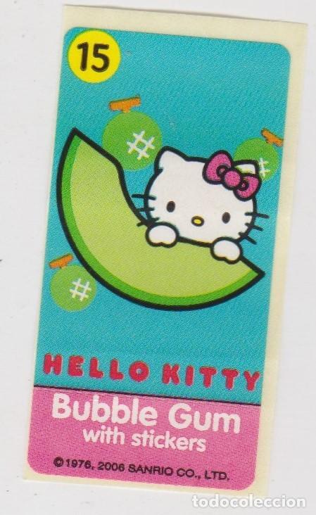 Coleccionismo cromos antiguos: chicle -- BUBBLE GUM -- HELLO KITTY -- N&ordm; 15 -- a&ntilde;o 2006 - Foto 1