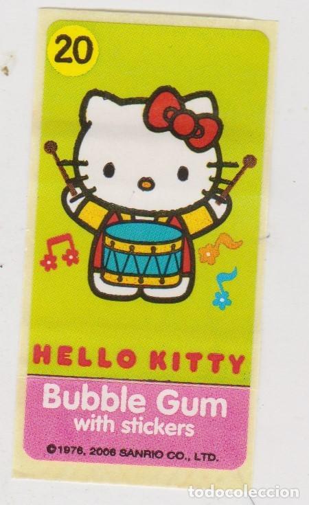 Coleccionismo cromos antiguos: chicle -- BUBBLE GUM -- HELLO KITTY -- N&ordm; 20 -- a&ntilde;o 2006 - Foto 1