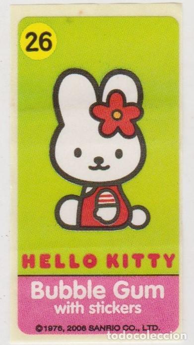 Coleccionismo cromos antiguos: chicle -- BUBBLE GUM -- HELLO KITTY -- N&ordm; 26 -- a&ntilde;o 2006 - Foto 1