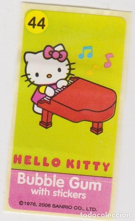 Coleccionismo cromos antiguos: chicle -- BUBBLE GUM -- HELLO KITTY -- N&ordm; 44 -- a&ntilde;o 2006 - Foto 1