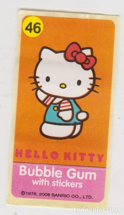 Coleccionismo cromos antiguos: chicle -- BUBBLE GUM -- HELLO KITTY -- N&ordm; 46 -- a&ntilde;o 2006 - Foto 1