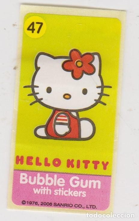 Coleccionismo cromos antiguos: chicle -- BUBBLE GUM -- HELLO KITTY -- N&ordm; 47 -- a&ntilde;o 2006 - Foto 1