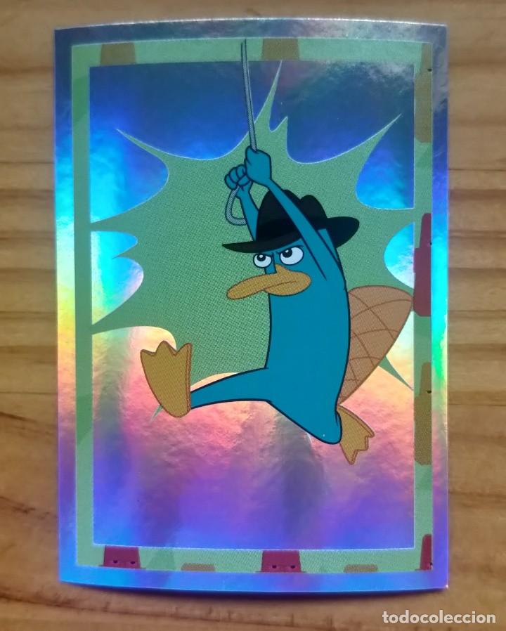 Coleccionismo cromos antiguos: Cromo n&deg; X25 Phineas y Ferb de Panini - Foto 1