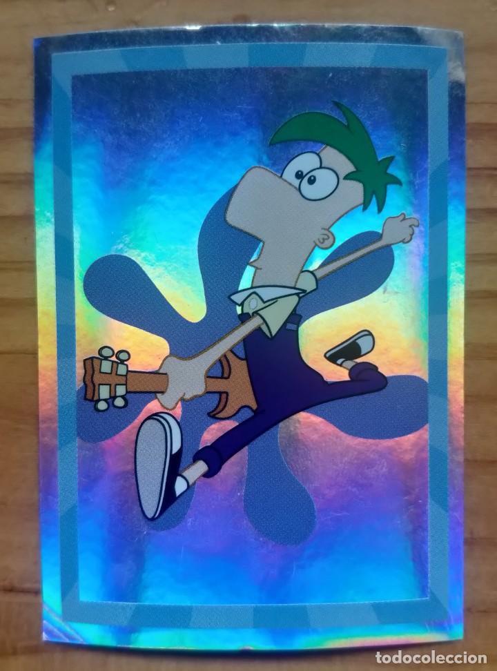Coleccionismo cromos antiguos: Cromo n&deg; X36 Phineas y Ferb de Panini - Foto 1