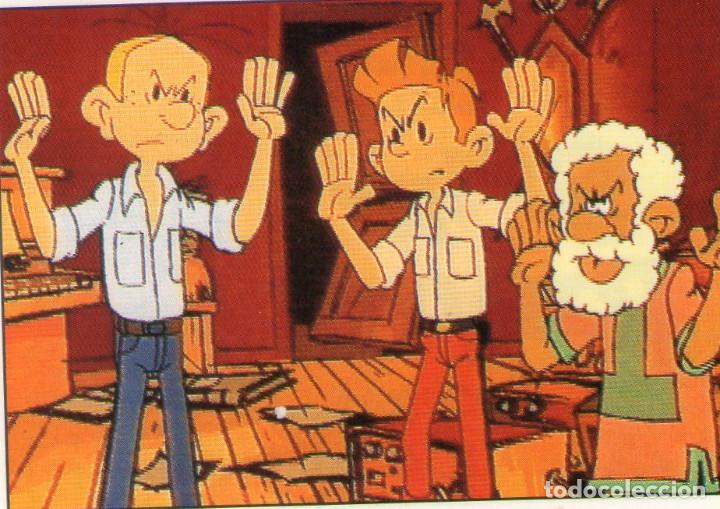 Coleccionismo cromos antiguos: SPIROU - CROMO N&ordm; 185 - PANINI - NUNCA PEGADO. - Foto 1