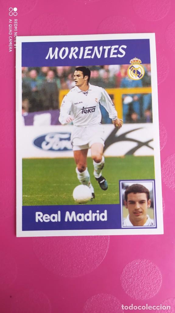 Coleccionismo cromos antiguos: MORIENTES REAL MADRID NUEVO 97 98 1997 1998 PANINI