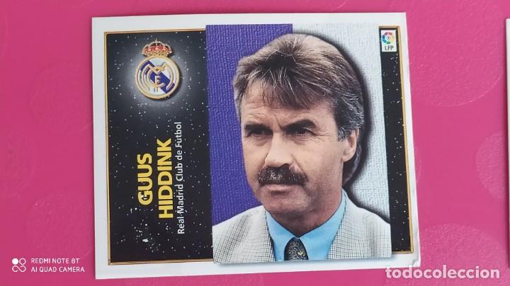 Coleccionismo cromos antiguos: ENTRENADOR GUUS HIDDINK REAL MADRID 98 99 1998 1999 ESTE