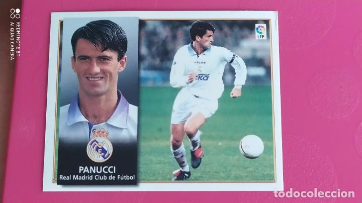 Coleccionismo cromos antiguos: PANUZZI REAL MADRID 98 99 1998 1999 ESTE