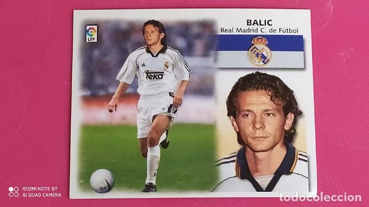 Coleccionismo cromos antiguos: COLOCA BALIC REAL MADRID 99 00 1999 2000 ESTE