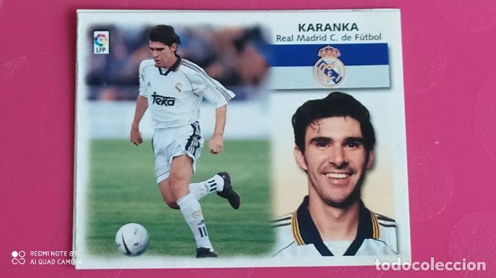 Coleccionismo cromos antiguos: KARANKA REAL MADRID 99 00 1999 2000 ESTE - Foto 1