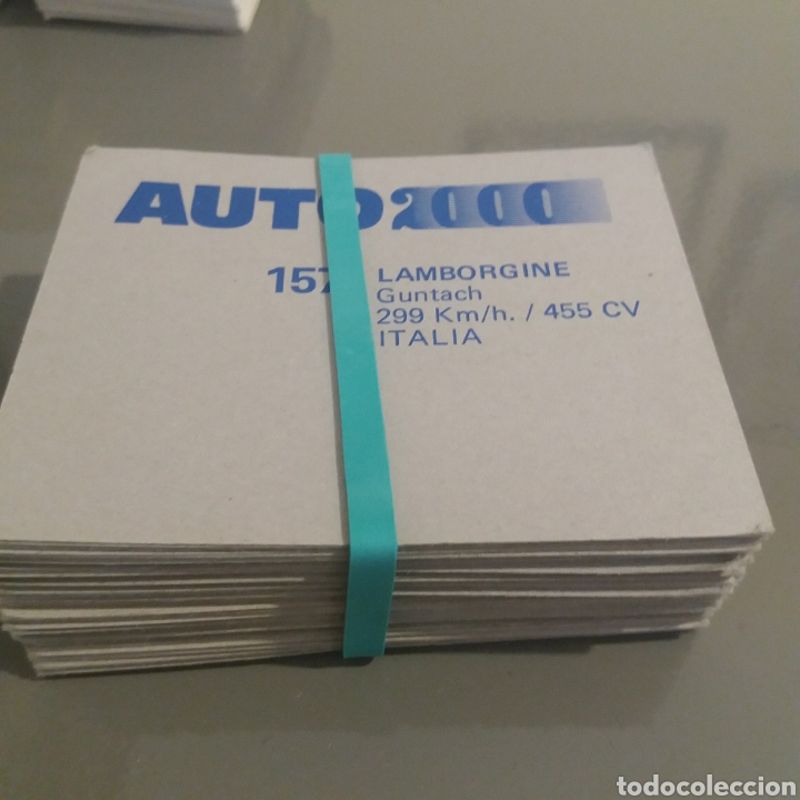 Coleccionismo cromos antiguos: Cromos de auto 2000 - Foto 1