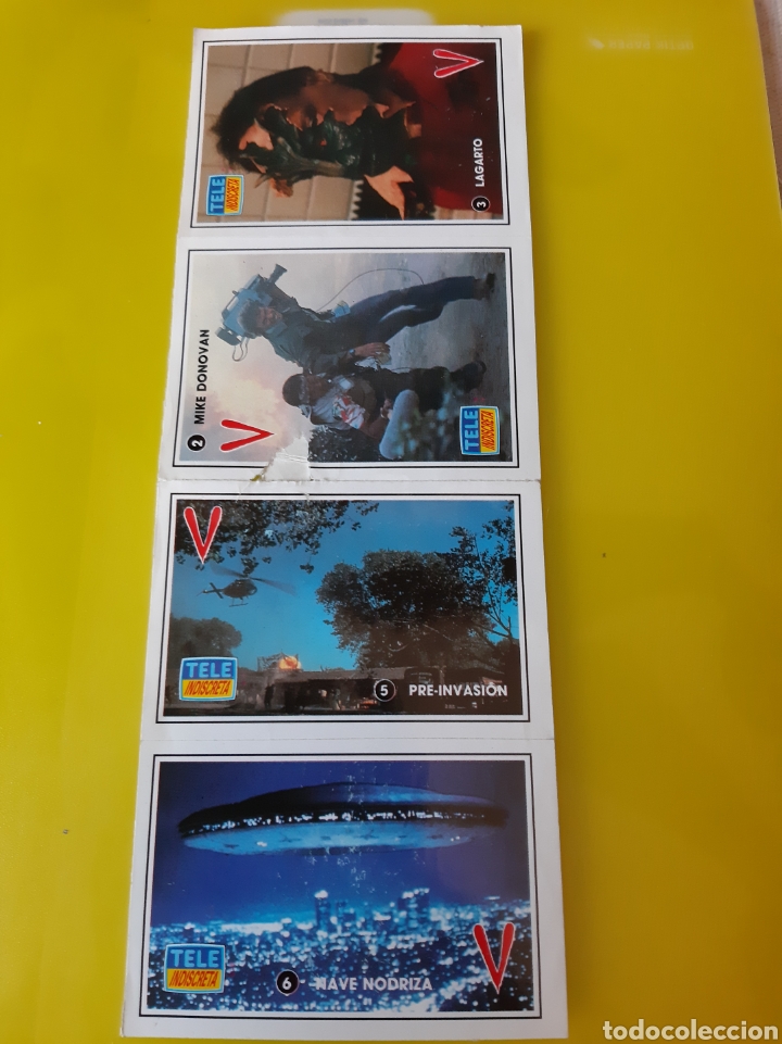 Coleccionismo cromos antiguos: CROMOS TELE INDICRETA PEL&Iacute;CULA V - Foto 1