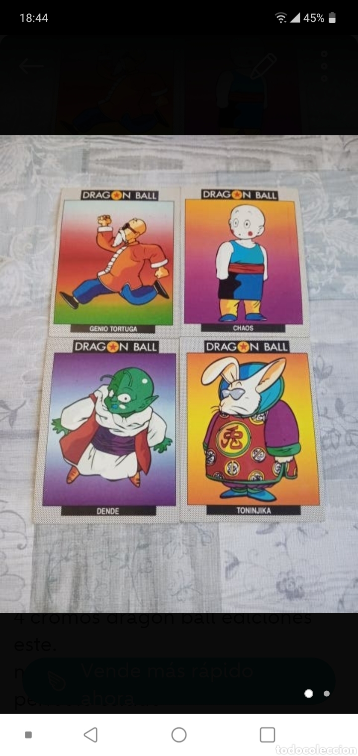 Coleccionismo cromos antiguos: Cromos Dragon Ball - Foto 1
