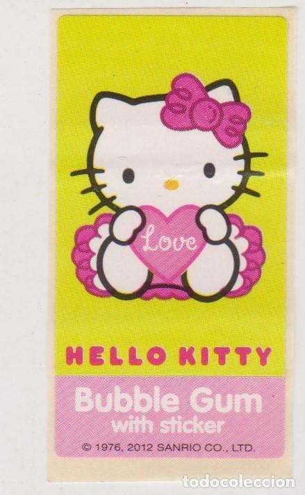 Coleccionismo cromos antiguos: chicle -- BUBBLE GUM -- HELLO KITTY -- a&ntilde;o 2012 - Foto 1