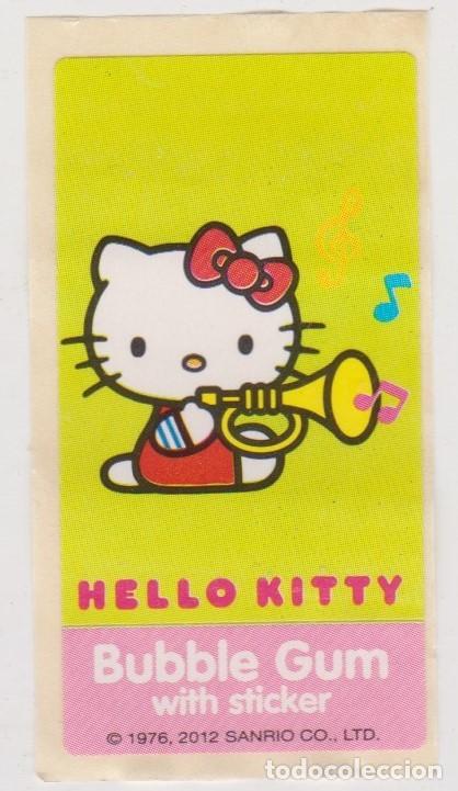 Coleccionismo cromos antiguos: chicle -- BUBBLE GUM -- HELLO KITTY -- a&ntilde;o 2012 - Foto 1