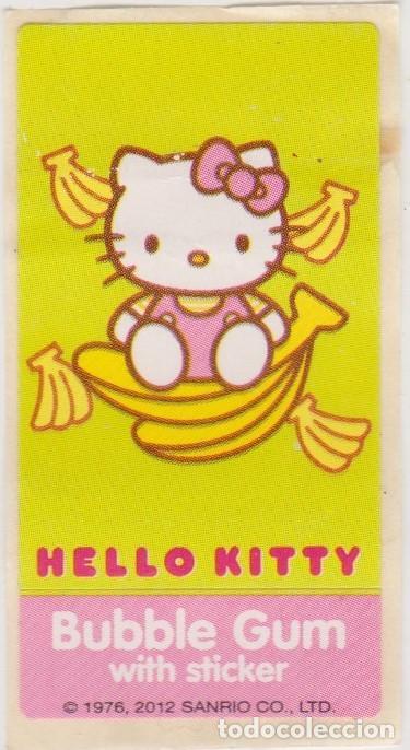 Coleccionismo cromos antiguos: chicle -- BUBBLE GUM -- HELLO KITTY -- a&ntilde;o 2012 - Foto 1