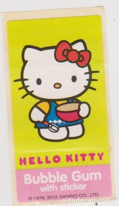 Coleccionismo cromos antiguos: chicle -- BUBBLE GUM -- HELLO KITTY -- a&ntilde;o 2012 - Foto 1