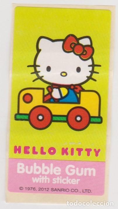 Coleccionismo cromos antiguos: chicle -- BUBBLE GUM -- HELLO KITTY -- a&ntilde;o 2012 - Foto 1