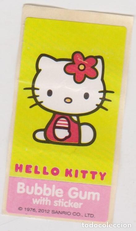 Coleccionismo cromos antiguos: chicle -- BUBBLE GUM -- HELLO KITTY -- a&ntilde;o 2012 - Foto 1