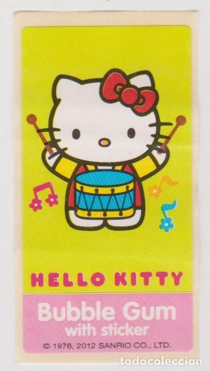Coleccionismo cromos antiguos: chicle -- BUBBLE GUM -- HELLO KITTY -- a&ntilde;o 2012 - Foto 1
