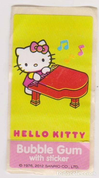 Coleccionismo cromos antiguos: chicle -- BUBBLE GUM -- HELLO KITTY -- a&ntilde;o 2012 - Foto 1