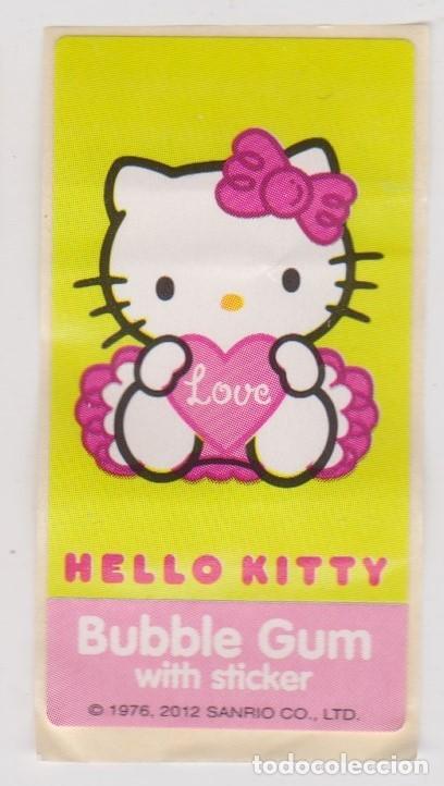 Coleccionismo cromos antiguos: chicle -- BUBBLE GUM -- HELLO KITTY -- a&ntilde;o 2012 - Foto 1