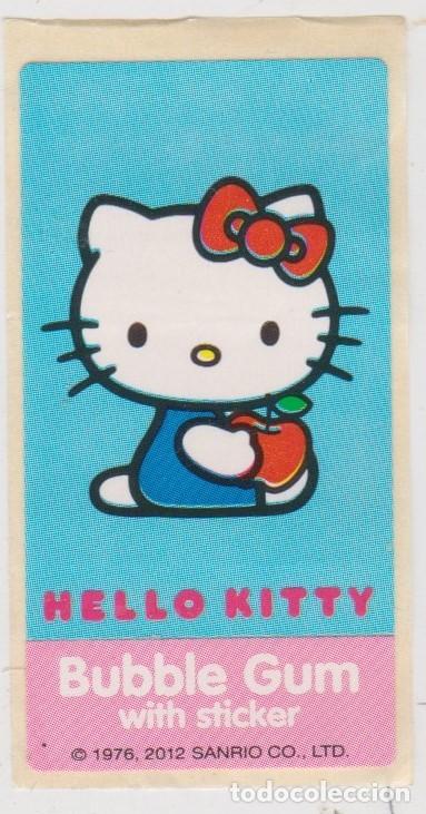 Coleccionismo cromos antiguos: chicle -- BUBBLE GUM -- HELLO KITTY -- a&ntilde;o 2012 - Foto 1