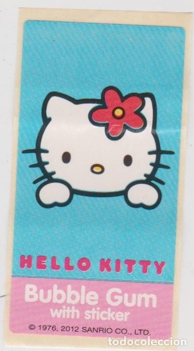 Coleccionismo cromos antiguos: chicle -- BUBBLE GUM -- HELLO KITTY -- a&ntilde;o 2012 - Foto 1