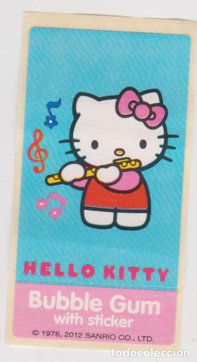 Coleccionismo cromos antiguos: chicle -- BUBBLE GUM -- HELLO KITTY -- a&ntilde;o 2012 - Foto 1