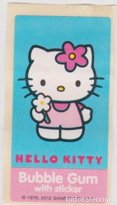 Coleccionismo cromos antiguos: chicle -- BUBBLE GUM -- HELLO KITTY -- a&ntilde;o 2012 - Foto 1