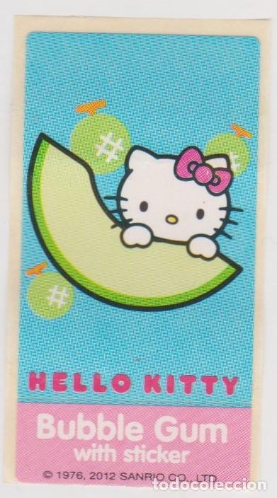 Coleccionismo cromos antiguos: chicle -- BUBBLE GUM -- HELLO KITTY -- a&ntilde;o 2012 - Foto 1