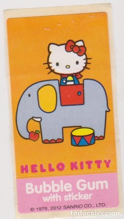Coleccionismo cromos antiguos: chicle -- BUBBLE GUM -- HELLO KITTY -- a&ntilde;o 2012 - Foto 1