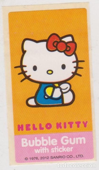 Coleccionismo cromos antiguos: chicle -- BUBBLE GUM -- HELLO KITTY -- a&ntilde;o 2012 - Foto 1