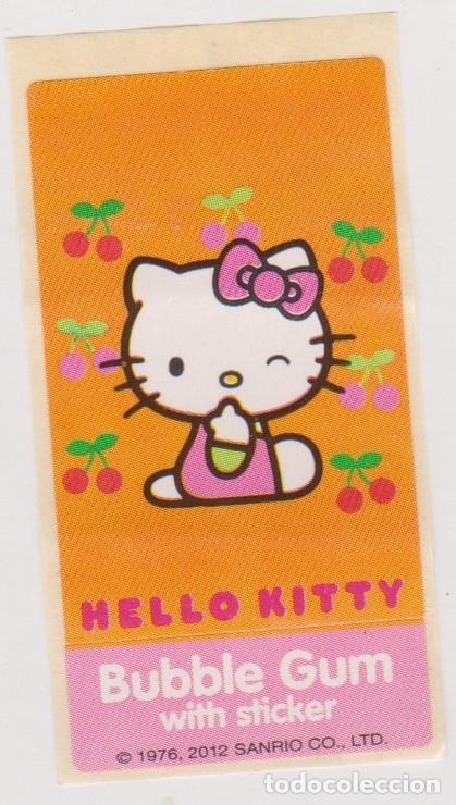 Coleccionismo cromos antiguos: chicle -- BUBBLE GUM -- HELLO KITTY -- a&ntilde;o 2012 - Foto 1