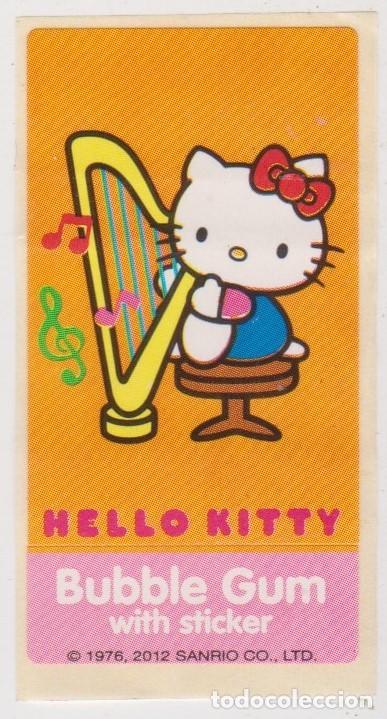 Coleccionismo cromos antiguos: chicle -- BUBBLE GUM -- HELLO KITTY -- a&ntilde;o 2012 - Foto 1