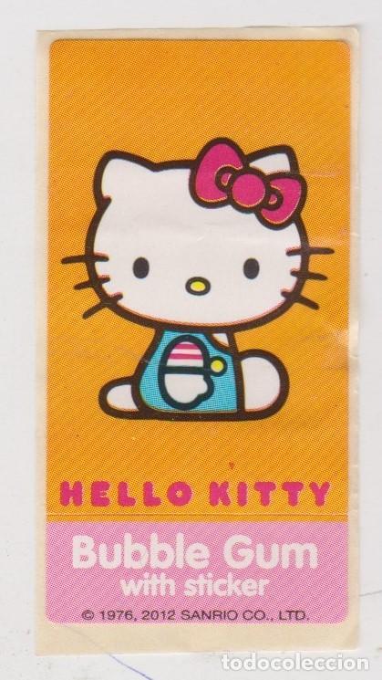 Coleccionismo cromos antiguos: chicle -- BUBBLE GUM -- HELLO KITTY -- a&ntilde;o 2012 - Foto 1