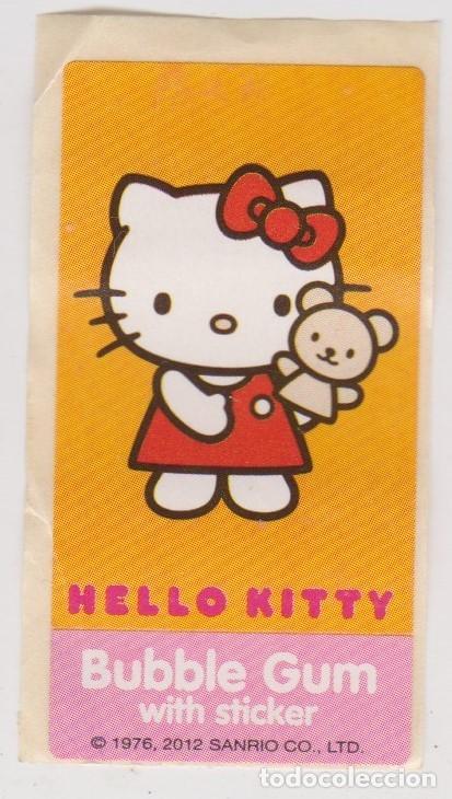Coleccionismo cromos antiguos: chicle -- BUBBLE GUM -- HELLO KITTY -- a&ntilde;o 2012 - Foto 1
