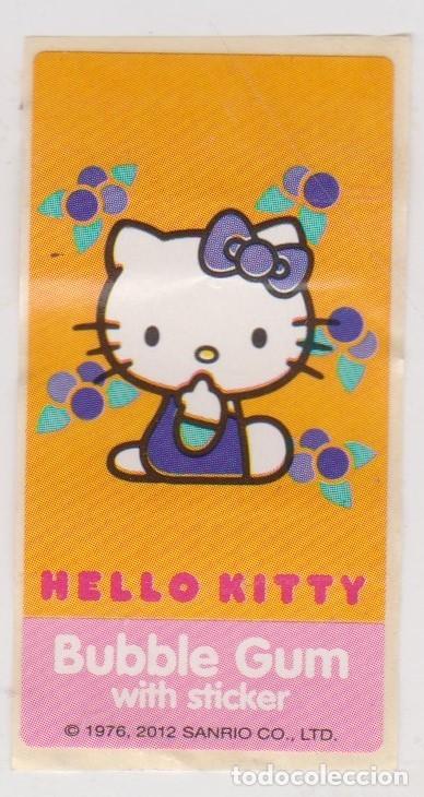 Coleccionismo cromos antiguos: chicle -- BUBBLE GUM -- HELLO KITTY -- a&ntilde;o 2012 - Foto 1