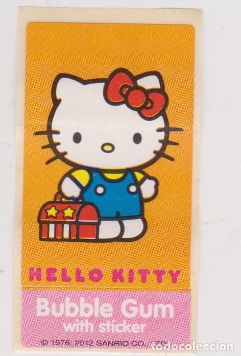 Coleccionismo cromos antiguos: chicle -- BUBBLE GUM -- HELLO KITTY -- a&ntilde;o 2012 - Foto 1